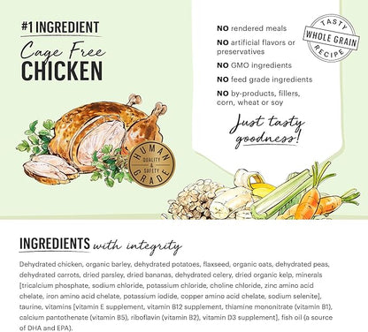 The Honest Kitchen Dehydrated Whole Grain Chicken Dog Food, 4 lb Box - PAWPICO