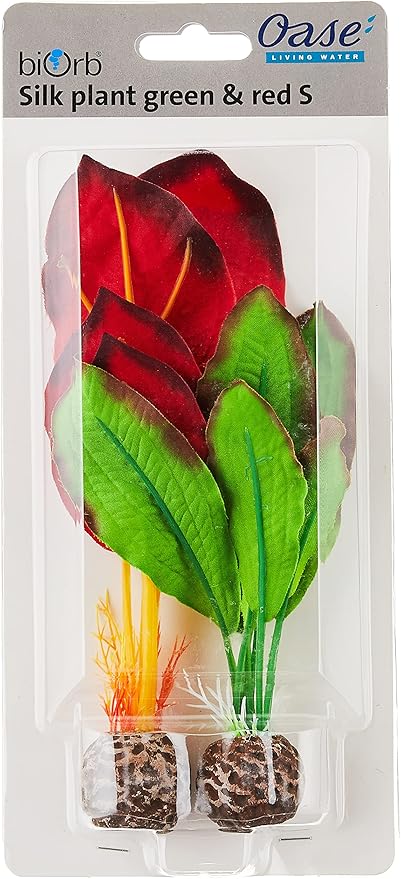 biOrb Silk Plant Set Small Green & red (46099) biOrb