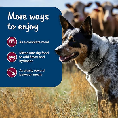 Blue Buffalo Blue's Stews Natural Adult Wet Dog Food Cans, Chicken and Beef 12.5-oz (12 Pack- 6 of Each Flavor) - PAWPICO