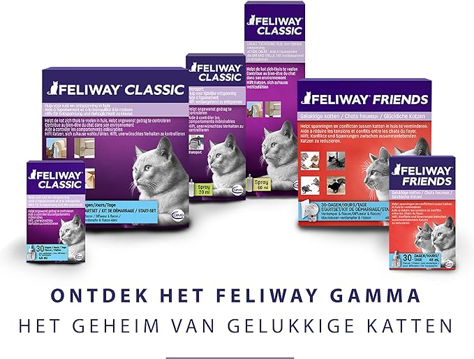 Feliway Optimum Refill, The Best Solution to Ease cat Anxiety, cat Conflict and Stress in The Home Feliway%C2%AE
