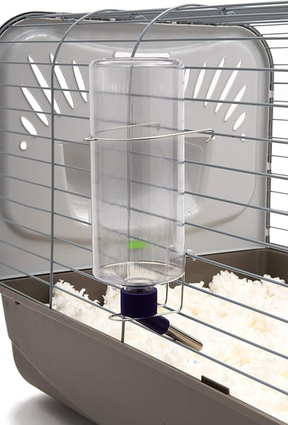 Lixit Standard Cage Water Bottles for Rabbits, Ferrets, Guinea Pigs, Hamsters, Rats, Mice and Other Small Animal's (32 Ounce, Clear) Lixit