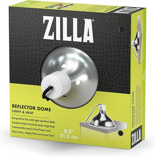 Zilla Silver Reflector Domes 8.5 Inches Zilla