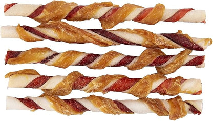 Good 'N' Fun Triple Flavor Twist Chews For Dogs, 22-Count - PAWPICO