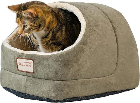 Armarkat Laurel Green Cat Bed Size, 18-Inch by 14-Inch - PAWPICO