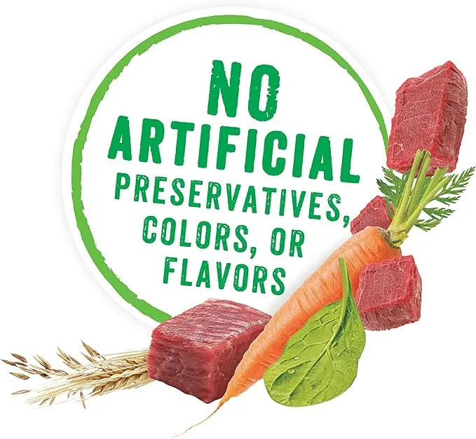 Purina Beneful Gravy Wet Dog Food, Prepared Meals Simmered Beef Entree - (8) 10 oz. Tubs - PAWPICO