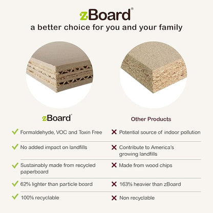 Way Basics Cat Scratching Post House Cube Scratcher (Tool-Free Assembly) - PAWPICO