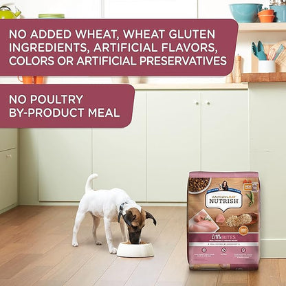 Nutrish Rachael Ray Little Bites Dry Dog Food, Chicken & Veggies Recipe for Small Breeds, 6 Pounds - PAWPICO