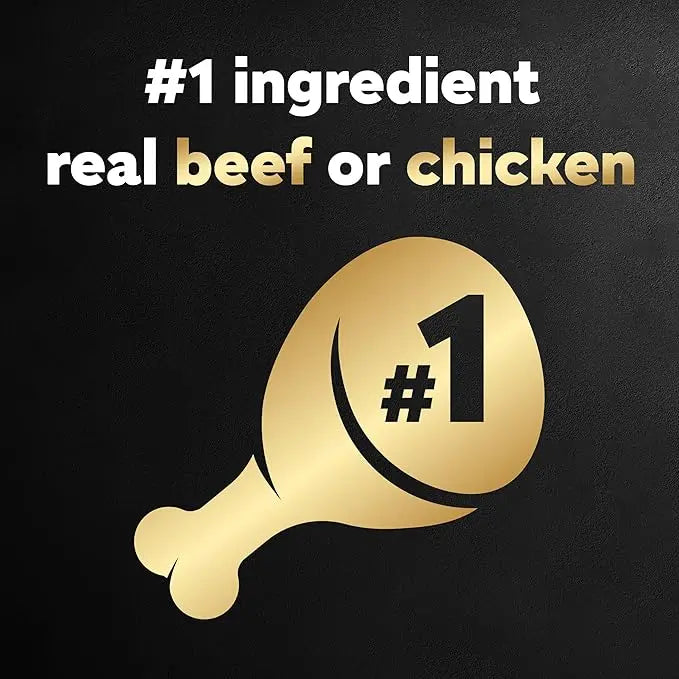 CESAR Wet Dog Food Classic Loaf in Sauce Top Sirloin & Grilled Chicken Flavors Variety Pack, (12) 3.5 oz. Easy Peel Trays, Pack of 2 - PAWPICO