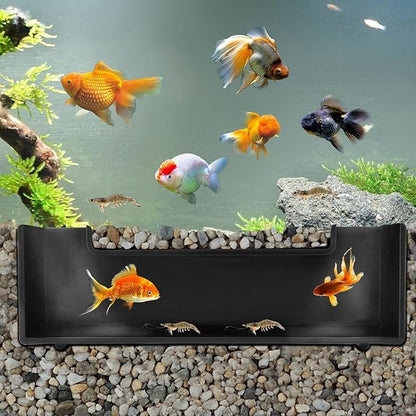 Shrimp Cave Aquarium Tunnel, Shrimp Hides for Aquarium, Corner Aquarium Cave, Corner Fish Tank Decorations, Shrimp Tank Accessories, Fish Hideout for Aquarium Decor, Fish Cave for Aquarium Hideout CPLIKE