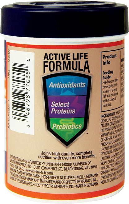 Tetra Goldfish Flakes, Nutritionally Balanced Diet for Aquarium Fish, Vitamin C Enriched Flakes, .42 oz (36 Pack) Tetra