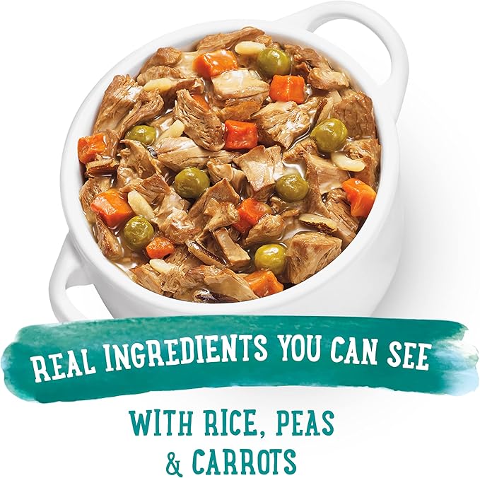 Beneful Purina Prepared Meals Lamb & Rice Stew - (8) 10 oz. Tubs (Pack of 2) - PAWPICO