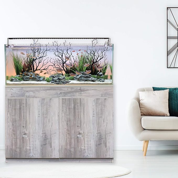 CURRENT USA ColorPlus Smart LED Aquarium Light 36 inch with App and Voice Control by Alexa & Google Home | Extra Vivid Colors for Freshwater Aquarium Fish Tank and Terrariums| Aluminum (36" to 48") Current+USA