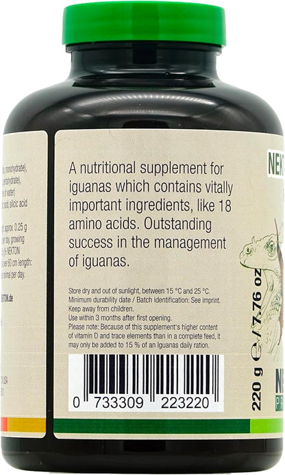 Nekton Iguana Vitamins, 220gm (7.76oz.) NEKTON