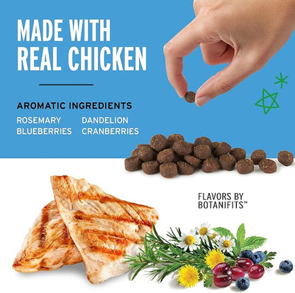 Pet Botanics 4 oz. Pouch Training Rewards Mini Soft & Chewy, Chicken Flavor, with 200 Treats Per Bag, The Choice of Top Trainers (Pack of 2) - PAWPICO