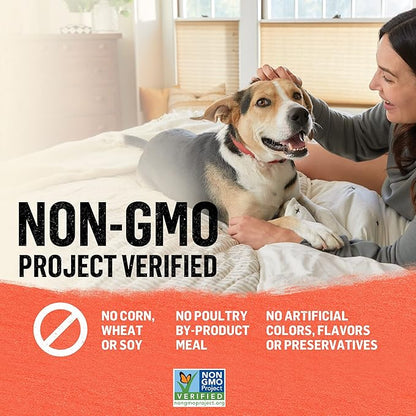 Purina Beyond Natural, Pate, High Protein Wet Dog Food Variety Pack, Organic Chicken Recipes - (Pack of 6) 13 oz. Cans - PAWPICO