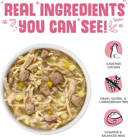 Weruva Classic Dog Food, Amazon Livin' with Chicken Breast & Chicken Liver in Pumpkin Soup, 5.5oz Can (Pack of 24) - PAWPICO