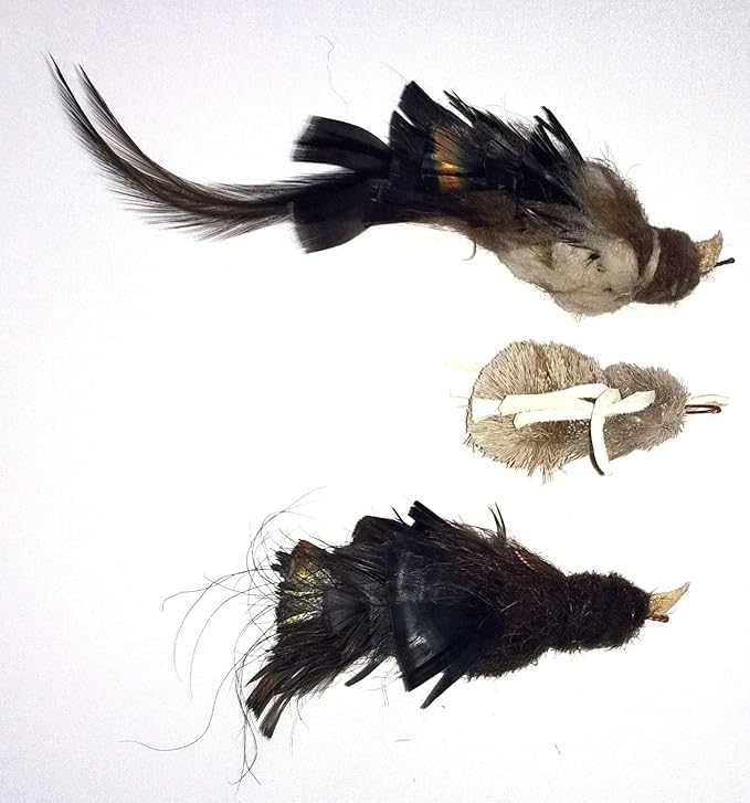 Bird and Spider Pack Refill/Attachment (Magpie, Crow and Deer Spider) - Fits Wildcat and Popular Bird, Mouse and Catcher Type Wands/Poles - PAWPICO