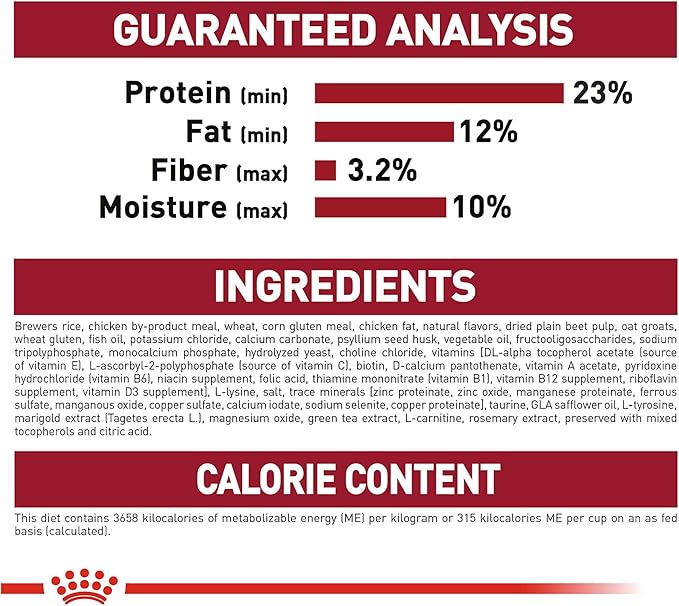 Royal Canin Medium Breed Adult Dry Dog Food, 17 lb bag - PAWPICO