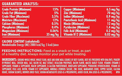 Milk-Bone Flavor Snacks Mini Dog Biscuits, Flavored Crunchy Dog Treats, 36 Ounce Container - PAWPICO
