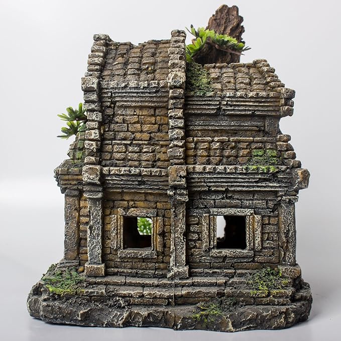 Fish Tank Decorations Aquarium Décor Resin Artificial Tree Trunk Root (B) Taomypets