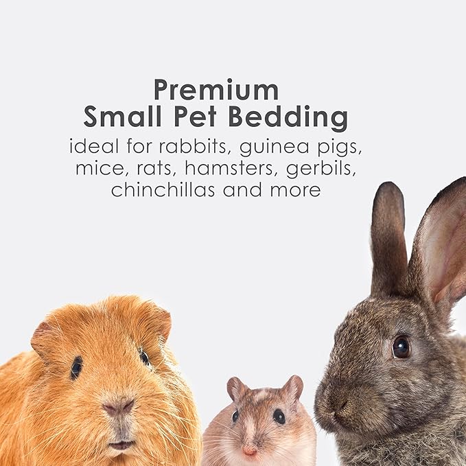Kaytee Clean & Cozy Natural Paper Bedding, Made for Small Animals, 100 Liters Kaytee