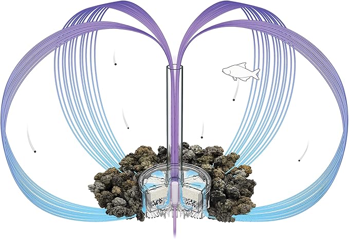 biOrb CLASSIC 15 Aquarium with LED - 4 gallon, Silver biOrb
