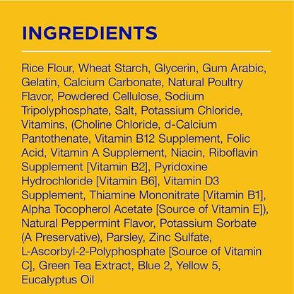 PEDIGREE DENTASTIX Dental Dog Treats for Large Dogs Fresh Flavor Dental Bones, 1.87 lb. Value Pack (36 Treats) - PAWPICO
