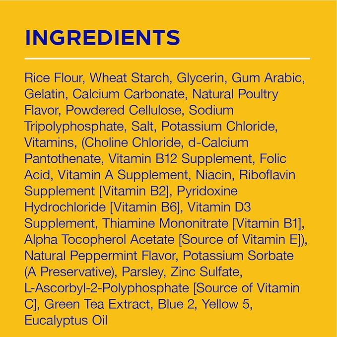 PEDIGREE DENTASTIX Dental Dog Treats for Large Dogs Fresh Flavor Dental Bones, 1.87 lb. Value Pack (36 Treats) Pedigree