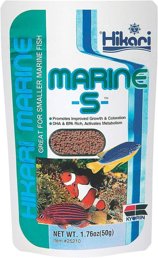Hikari Marine-S Pellets Fish Food for Smaller Marine Fish Hikari