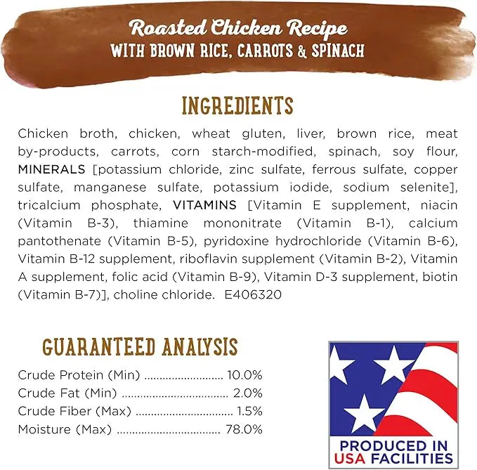 Purina Beneful Gravy Wet Dog Food, Prepared Meals Roasted Chicken Recipe - (8) 10 oz. Tubs - PAWPICO