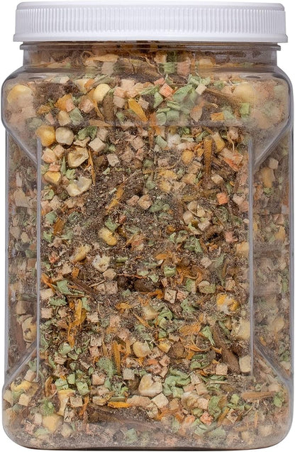 Bearded Dragon Food Instant Meal for Reptiles - Nutritious Bearded Dragon Accessories, Bearded Dragon Food - Made in USA - Quick Prep for Box Turtles, Lizards, Tortoises - 8.4 oz (240g) HealthyHerp