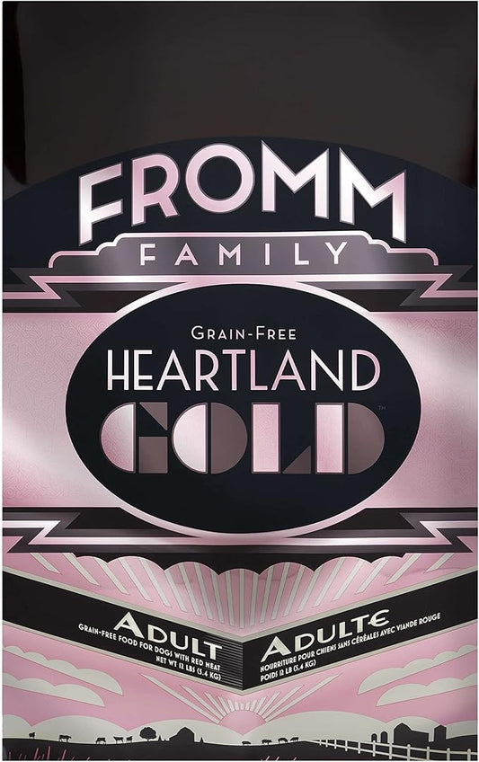 Fromm Heartland Gold Adult Premium Dry Dog Food - Beef Recipe - 12 lb - PAWPICO