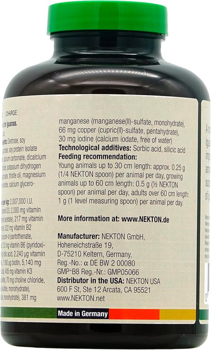 Nekton Iguana Vitamins, 220gm (7.76oz.) NEKTON