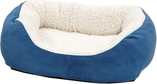 Midwest Homes for Pets Cuddle Bed, Blue, Small - PAWPICO