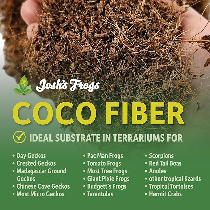 Josh's Frogs Coco Cradle Brick (8 Quarts) JoshsFrogs