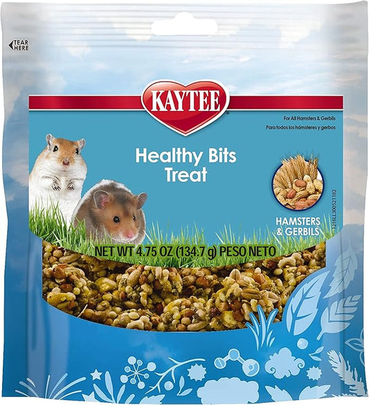 Kaytee Healthy Bits Treat - Hamster & Gerbil 4.75 oz Kaytee
