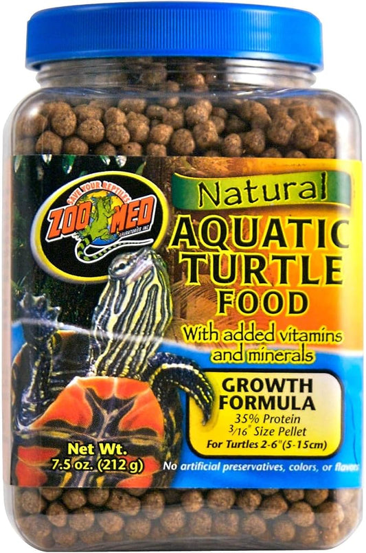 Zoo Med Aquatic Turtle Food Growth Formula 13 oz. ZooMed