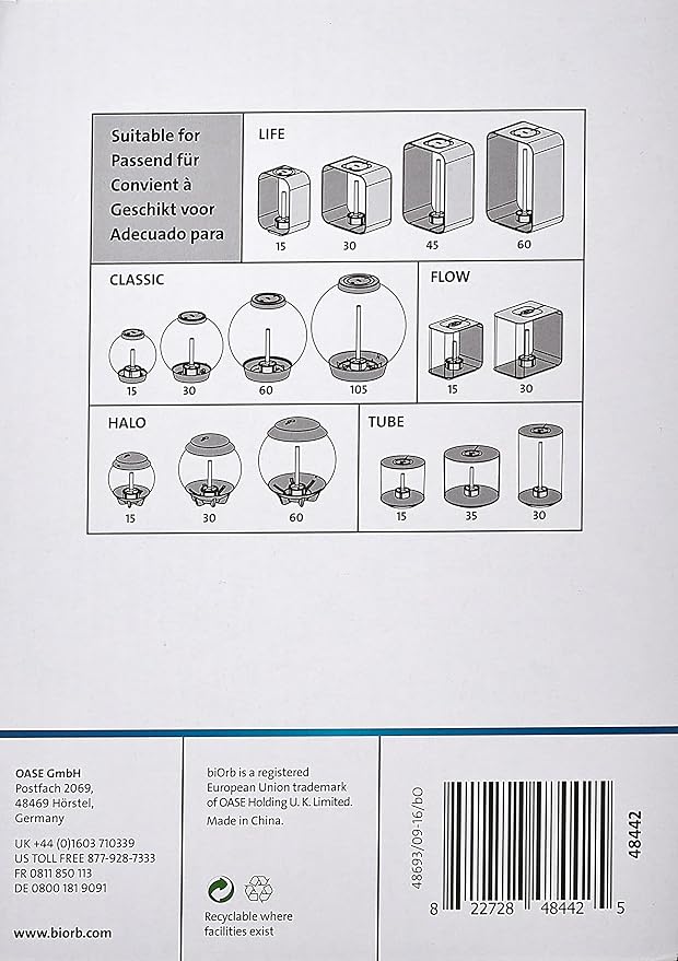 BiOrb Décor Set - 15L Red Forest biOrb
