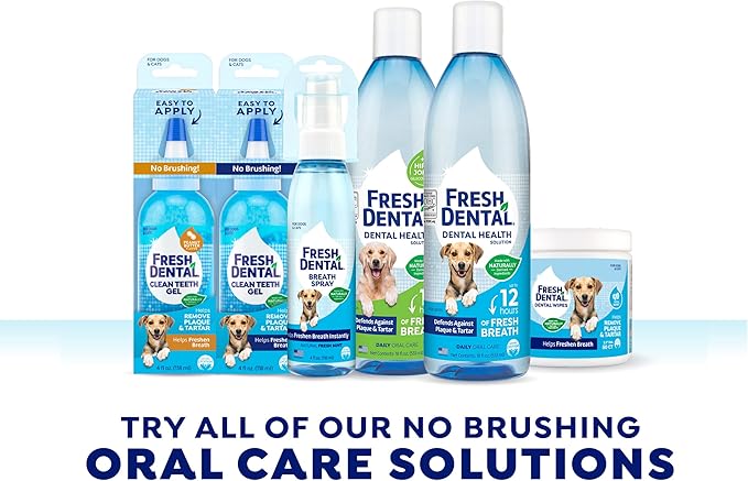 Fresh Dental Dental Health Solution for Dogs, 18oz NaturelPromise