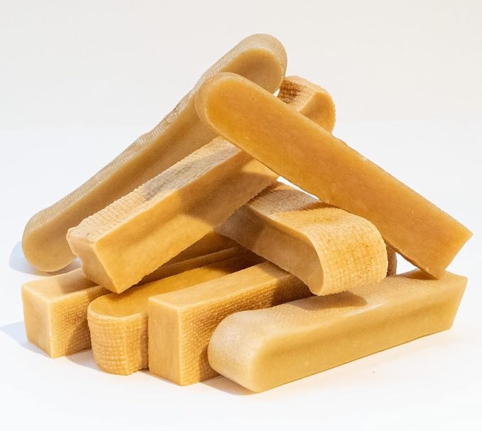 EcoKind Premium Gold Yak Cheese Himalayan Dog Chews, Dog Treats Large Breed, All Natural, High Protein, for Aggressive Chewers, Large - 12+ Chews (3 lb) - PAWPICO