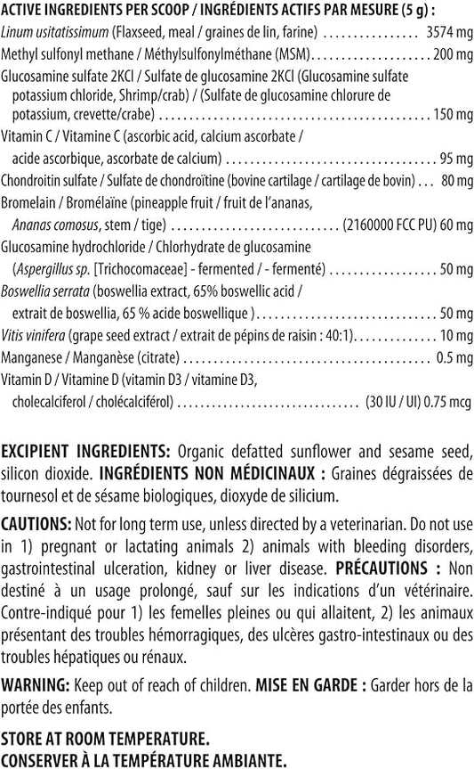 BioJOINT Advanced Joint Mobility Support, Advanced Hip, Joint, Cartilage & Connective Tissue Support, 40-Day Supply for 20-lb. Animal, 7-oz. Powder FloraHealth
