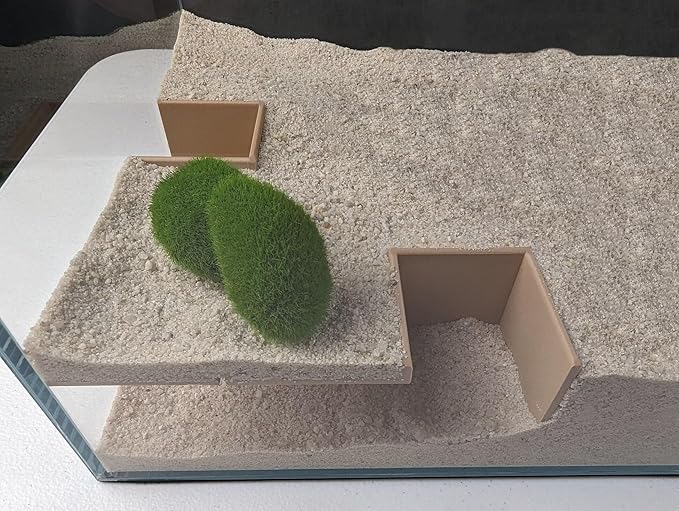 Fish Tank Tunnel Aquarium Hardscape, Shrimp Hide Aquarium Tunnel, Shrimp Tank Aquarium Decor Fish Tank Cave, Fish Tank Decorations Hideout, Fish Hideout for Aquarium, Fish Tank Accessories Decorations CPLIKE