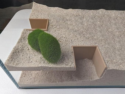 Fish Tank Tunnel Aquarium Hardscape, Shrimp Hide Aquarium Tunnel, Shrimp Tank Aquarium Decor Fish Tank Cave, Fish Tank Decorations Hideout, Fish Hideout for Aquarium, Fish Tank Accessories Decorations CPLIKE