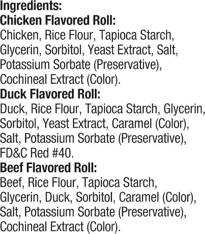 Good ‘N’ Tasty Soft & Crunchy Rolls, Gourmet Treats for All Dogs, Made with Real Chicken - PAWPICO