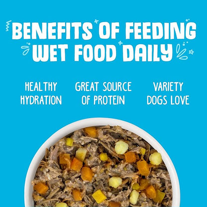 Weruva Classic Dog Food, Variety Pack, Chicken Free, Just 4 Me, Wet Dog Food, 5.5oz Cans (Pack of 24) - PAWPICO