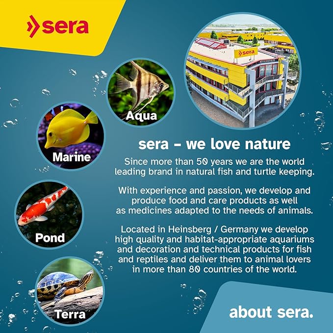 Sera Discus Granules Nature 10l (4,2kg/147,1 oz) | Main Feed for All Discus & Ornamental Fish | Rich in Aquatic Proteins & Minerals | No Dyes or Preservatives | Boosts Growth, Health & Fertility Sera