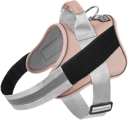 Bolux Dog Harness, No-Pull Reflective Dog Vest, Breathable Adjustable Pet Harness with Handle for Outdoor Walking - No More Pulling, Tugging or Choking Bolux