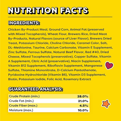 Temptations MixUps Backyard Cookout Flavor Crunchy and Soft Cat Treats, 6.3 oz. Pouch (Pack of 10) Temptations