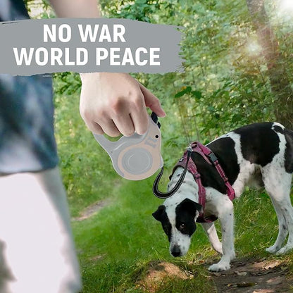 Retractable Dog Leash Automatic Telescopic Tractor Dog Tape, Pet Tape 10/16 FT Durable and Convenient, with Folding Bowl, Dispenser, Rubbish Bags, Suitable for Small and Medium Dogs LIEVUIKEN