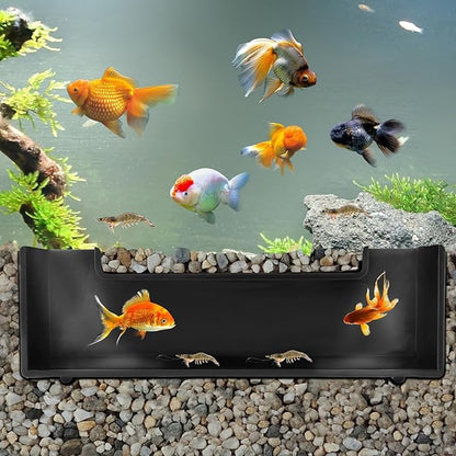 Shrimp Cave Aquarium Tunnel, Shrimp Hides for Aquarium, Corner Aquarium Cave, Corner Fish Tank Decorations, Shrimp Tank Accessories, Fish Hideout for Aquarium Decor, Fish Cave for Aquarium Hideout CPLIKE